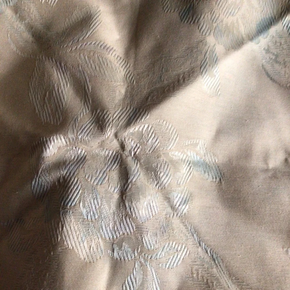 4 Vintage Floral Damask Napkin Placemats Dining Table French Country Linens 17”
